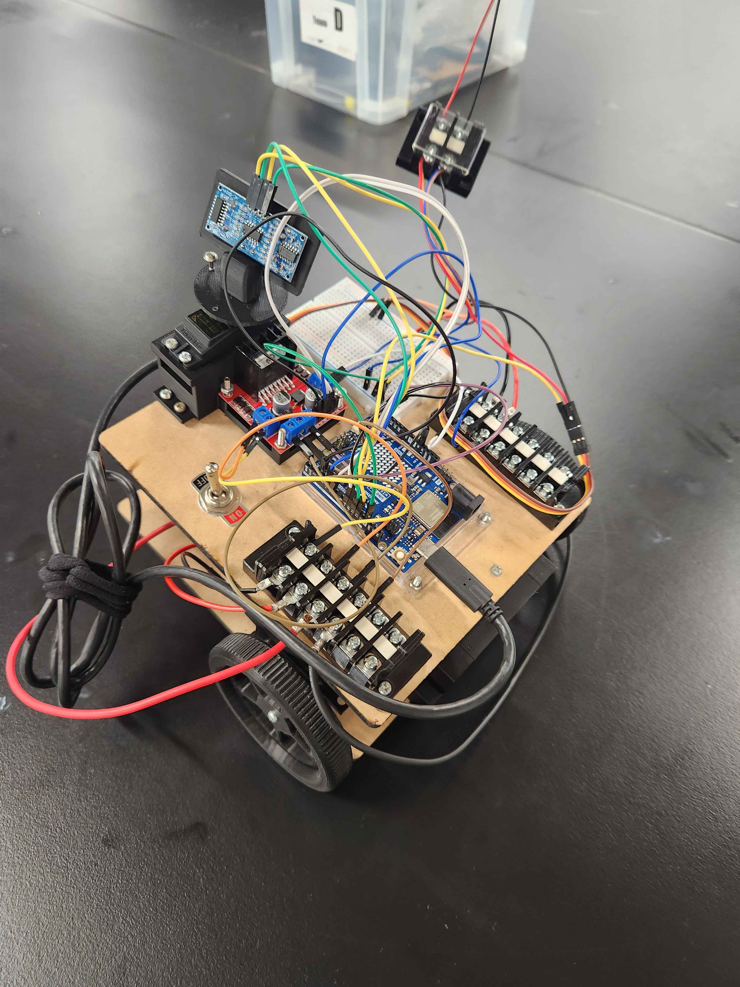 自作2輪ロボットカー
